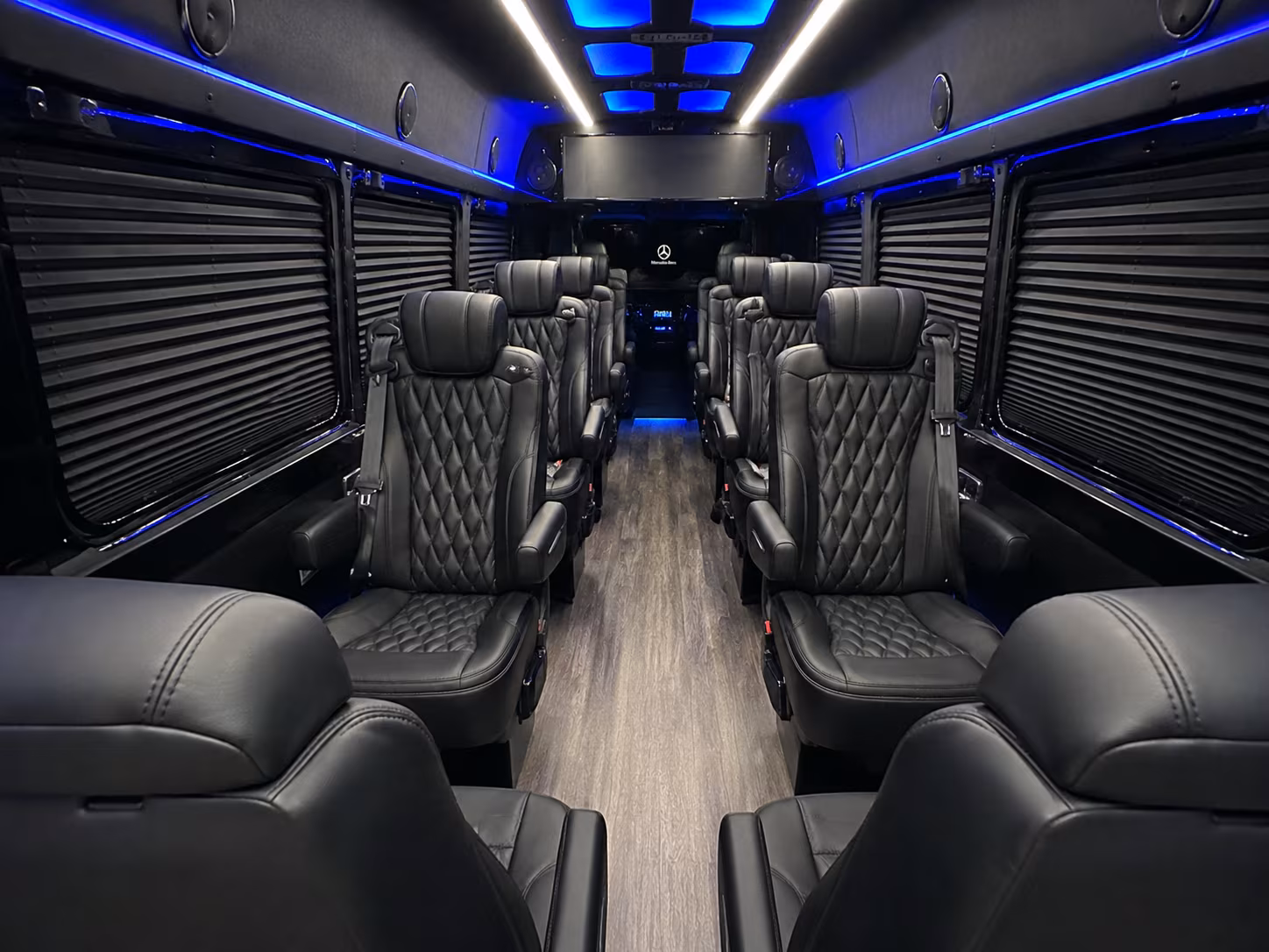 burien concert transportation onboard seating